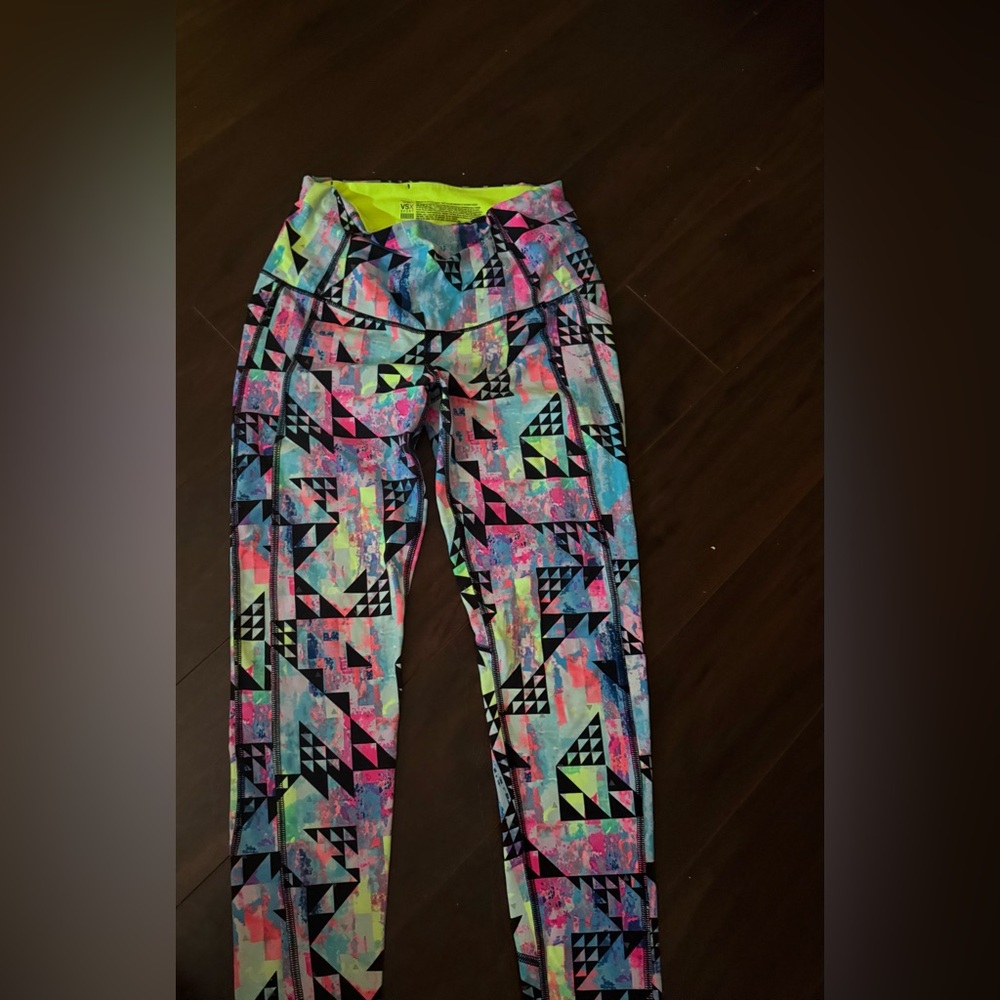 Victoria’s Secrets Colorful Geometric  Leggings